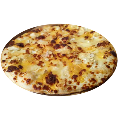 Méga Cheese, vue d'en haut : crème, cheddar, camembert, reblochon, parmesan